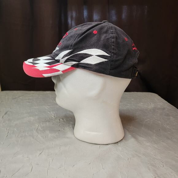 Vintage Chevrolet Chevy Bow Tie Racing Cap Hat Nascar Embroidered Adjustable - Picture 4 of 6